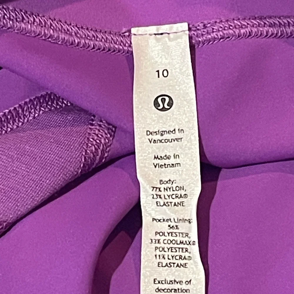 NWT Lululemon Wunder Train High-Rise Crop 23” Size 10 - Picture 10 of 11